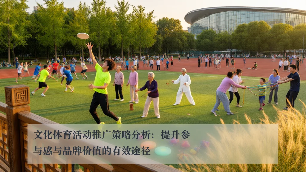 文化体育活动推广策略分析：提升参与感与品牌价值的有效途径